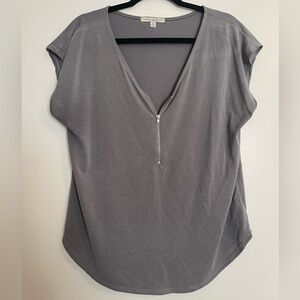 Zipper Front Shirt